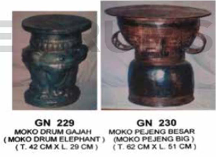 Fig. 22. Modern catalogue of Moko products (from Mojokerto/Java)