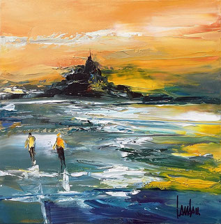 "Le passage" - 30x30 