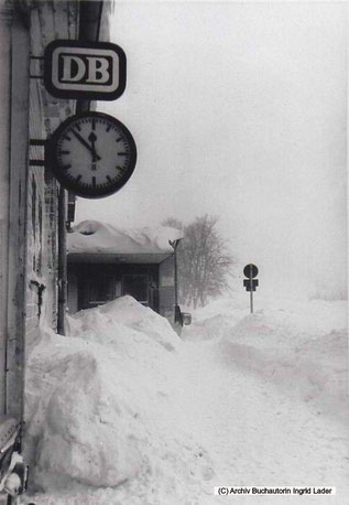 1969/70 - DB Empfangsgebäude in Clausthal-Zellerfeld