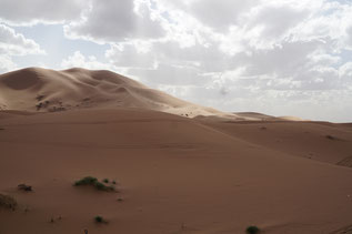 Sanddünen in Merzouga