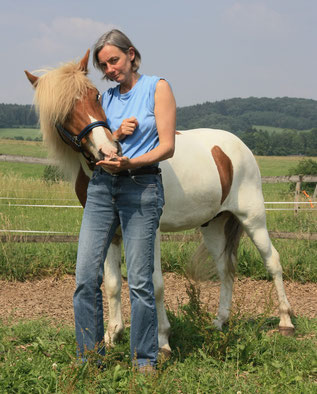 Cuddling with my soul horse