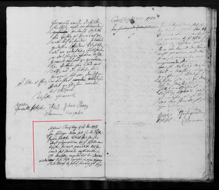 Tischlerinnung Kreuzburg 1787