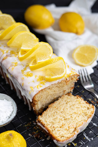 cake, vegan cake, lemon cake, lemon, summer cake, loaf cake, Zitronenkuchen, veganer Kuchen, vegan