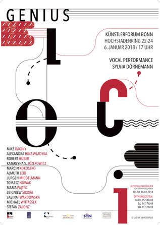 Deutsch-Polnische Künstlerbegegnung "Genius Loci" I/II/III / CPK-Warschau, Universität Siedlce, Künstlerforum Bonn / Konzept & Kuratoren: Stefan Zajonz & Alexandra Hinz-Wladyka, Prof. Maria Piątek, Prof. Tomasz Nowak