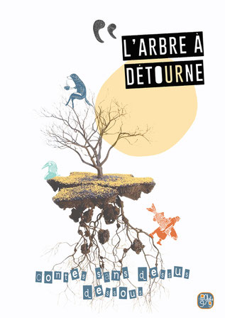 Pascale Rambeau pendant un tour de conte de l'Arbre à Détourne