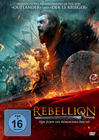 Rebellion Der Zorn des römischen Reichs DVD Cover