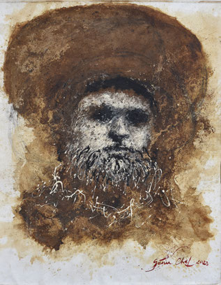 portrait of Sancho Pansa, Cervantes