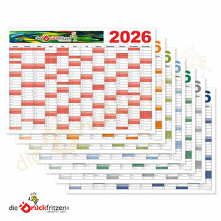 Wandplaner A1 (841 x 594 mm) - individuell bedrucken