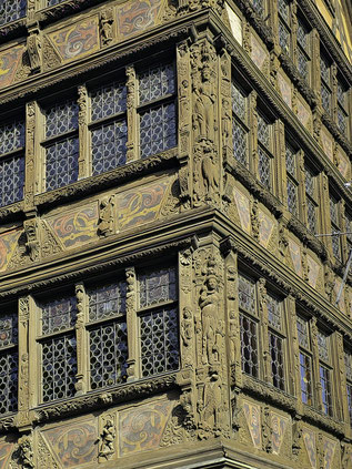 Bild: Maison Kammerzell am Place de la Cathédral in Strasbourg 