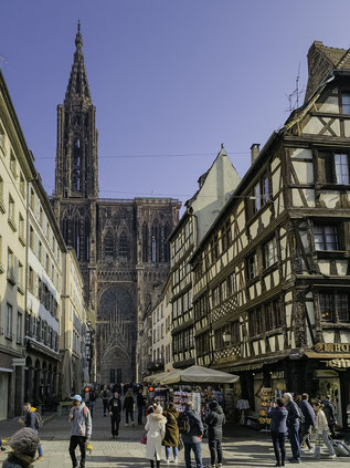 Bild: Cathédrale Notre-Dame oder Straßburger Münster in Strasbourg