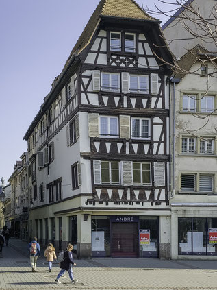 Bild: Haus am #PlaceKléber in Strasbourg
