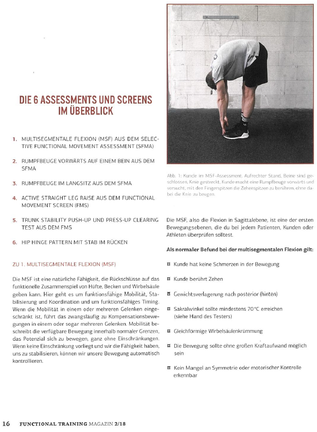 Robert Rath Hip Hinge Personaltraining Dead Lift  Kreuzheben Rudern Kniebeugen Assessment Screen