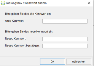 Kennwort anpassen