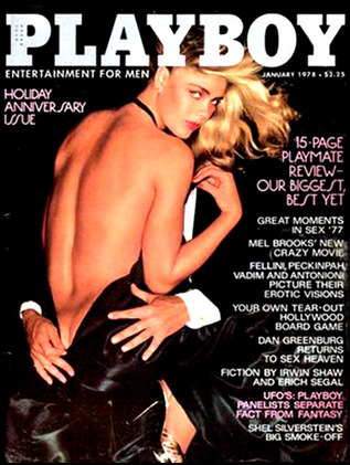 Cover of Playboy from January 1978.