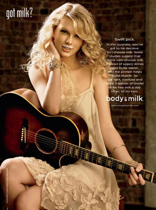 Taylor Swift for Got Milk? (2008)