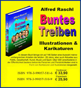 Anzeige für meines Buches Buntes Treiben.