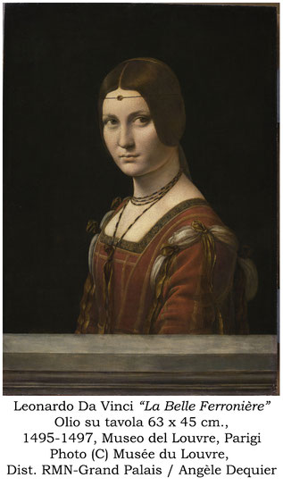 T.Follesa_Il fascino del doppio: la Belle Ferronière_Leonardo Da Vinci_Louvre_Coniugi Hahn_Private Collection