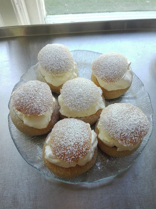 Semlor isst man in Schweden vor der Fastenzeit