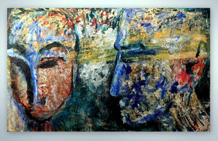 figurative Malerei, Menschen, Figuren, Moderne Malerei, Spachtel Gemälde, Kunst,  XXL, gespachtelt,  Moderne Gemälde, gespachtelt, zeitgenössische Malerei, Kunst, Kunstmalerei, Galerie, hochwertige Gemälde, Modern, Abstrakt, 