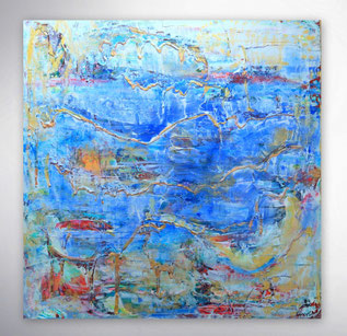 Leinwandbilder, Gemälde, bunt, gespachtelt, Strukturen, XXL, Wohnzimmerbilder, Unikat, Originalbilder, Original, Gemälde kaufen, Moderne Malerei, Abstrakte Malerei, Kunst,