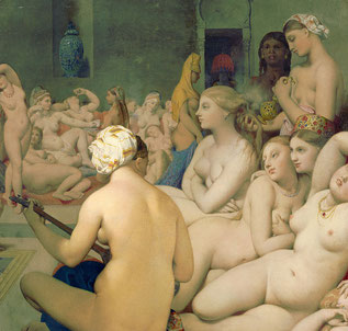 Ingres - Das türkische Bad © Wikipedia