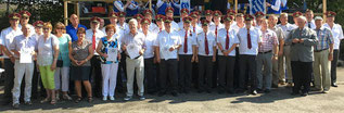 Bei hochsommerlichen Temperaturen feierten die Aktiven des Trommler- und Pfeifercorps Lövenich mit vielen Gästen das 65-jährige Bestehen des Vereins. Zu den Höhepunkten zählten der Festzug sowie die Ehrung verdienter aktiver und passiver Mitglieder.