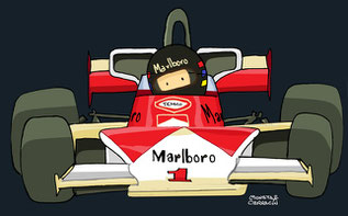 James Hunt by Muneta & Cerracín