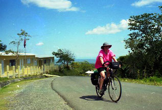 in rasender Fahrt ging es nach San Victor hinunter