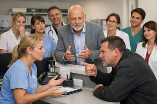Fortbildung für MFA / Praxispersonal, Ärztinnen und Ärzte, Praxismanagement, MVZ-Teams und Ambulanzen zum Thema Umgang mit schwierigen, fordernden und aggressiven Patienten
