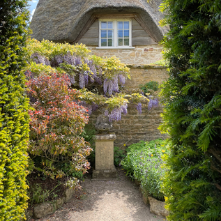Hidcote in the Cotswolds in May