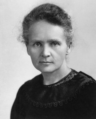 Marie Curie en el año 1900