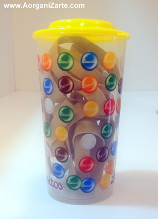 reciclar botes de alimentos - www.aorganizarte.com