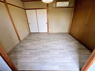 イクメンリフォームによる住宅の和室を洋間にリフォーム