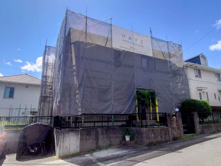 愛知県名古屋市の住宅の激安外壁塗装工事