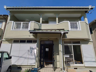 イクメンリフォームによる岐阜県不破郡垂井町の住宅の外壁屋根の激安塗装工事