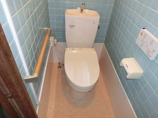 和式トイレを洋式トイレに