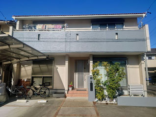 イクメンリフォームによる岐阜県岐阜市の住宅の激安外壁塗装工事