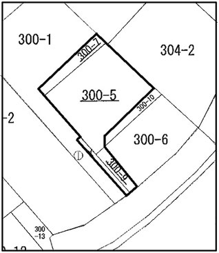 三島市中　売土地　980万円　(有)大阪屋不動産　三島市東本町１丁目１５番３号