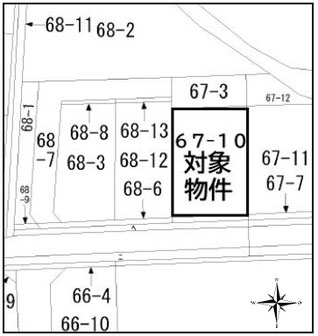 駿東郡清水町徳倉　売土地　980万円　(有)大阪屋不動産　三島市東本町１丁目１５番３号