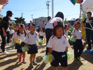 年少さんの子ブタさん！緊張するけど頑張って！