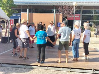 Atelier danse et prestation.