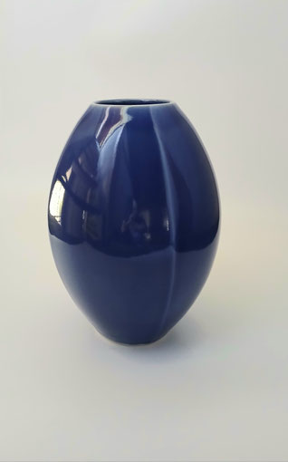 瑠璃釉壷　D19.3×H27.2