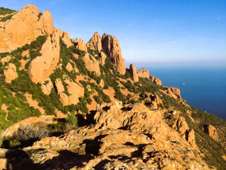 Les balcons du Cap Roux