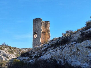  Les tours de Castillon,les rochers de la Pêne : 4 février 2024