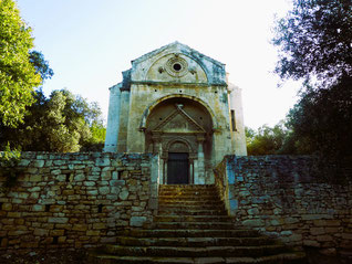 La chapelle St Gabriel, la cabane du Garde : 03/11/2024