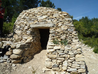 Les Capitelles d'Aramaon à partir de Saze : dimanche 13 avril 2017