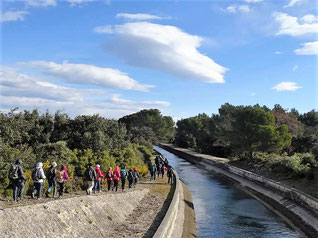 Autour de La Barben ; 3 février 2019