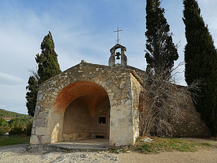 Eygalières, 7 janvier 2018 : St Sixte, tête de Long Jean