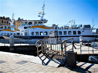 Embarcadère de la navette maritime à l'Estaque
