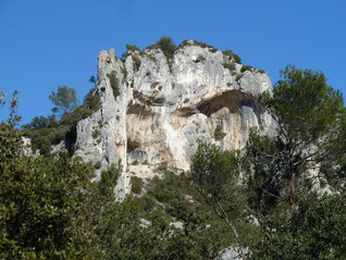 Le plateau d'Orgon / vallon du Four du Moulin : 14/02/2016